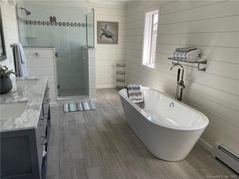 Master Bathroom, upper level