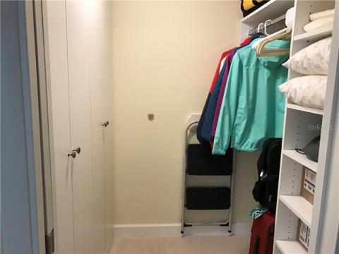 1st floor 2nd bedroom with custom closets.