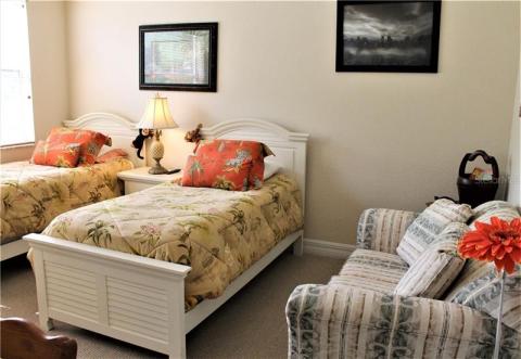 Third bedroom with walk-in closet
