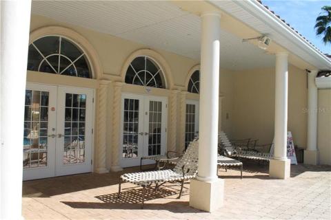 Back of clubhouse