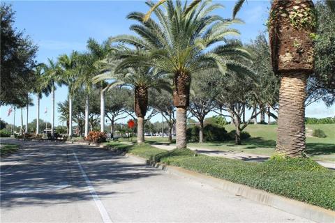 Beautiful front entrance to community