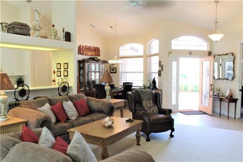 Living room, front door
