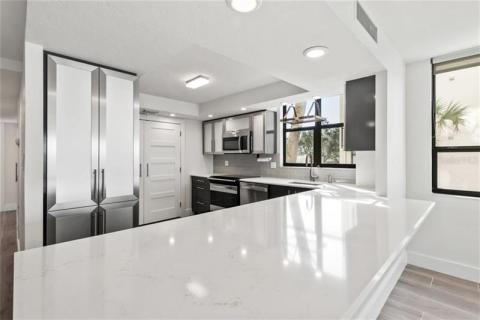 New waterfall stone counters
