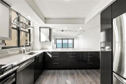 Custom cabinets and new stainless appliances