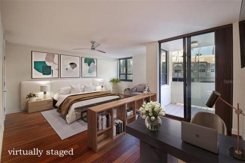Spacious owner's suite with terrace