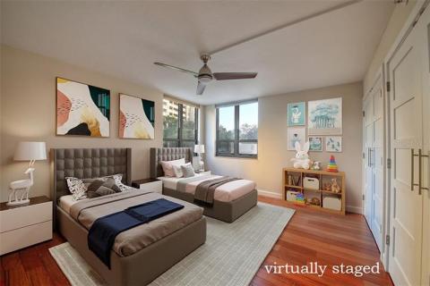 Second Bedroom with two huge closets