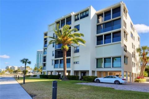 Unit #103 has two parking spaces and there is plenty of guest parking