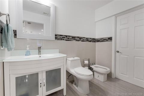 Remodeled Jack and Jill Bathroom door to 2nd bonus room/storage