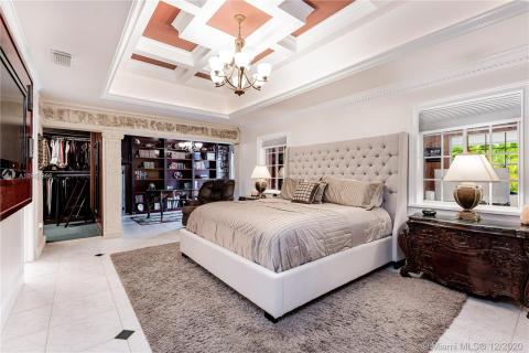 Master bedroom view of office