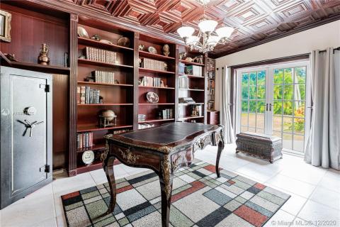 Office in master bedroom