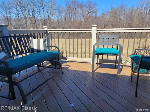 Great view from the deck