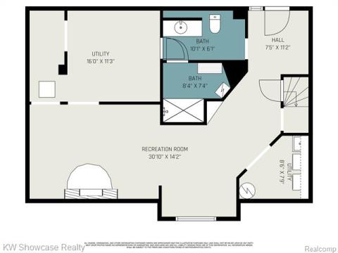 View of home floor plan