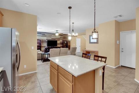 Island in kitchen