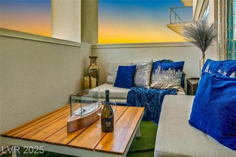 Balcony featuring outdoor lounge area Balcony featuring outdoor lounge area