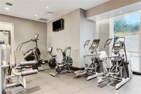 Exercise room with Exercise room with