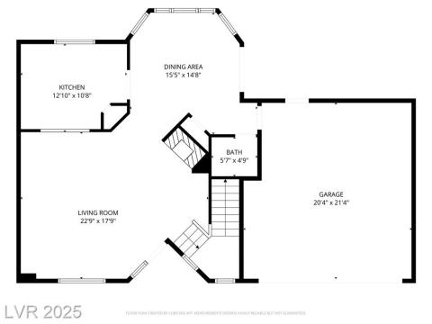 View of home floor plan