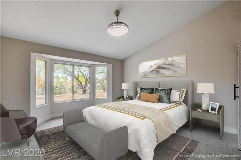 Natural light streams into this generously proportioned bedroom through a charming bay window, creating a serene retreat. Natural light streams into this generously proportioned bedroom through a charming bay window, creating a serene retreat.