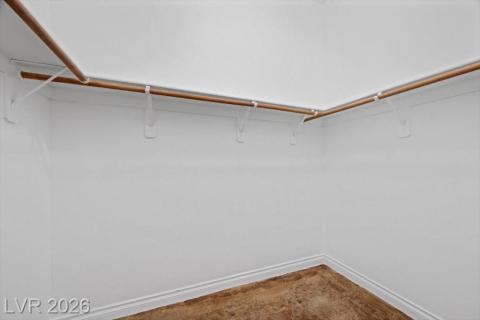 Ample hanging space for wardrobe essentials, offering practical storage solutions.