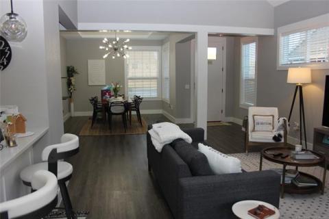 Living view from dining room