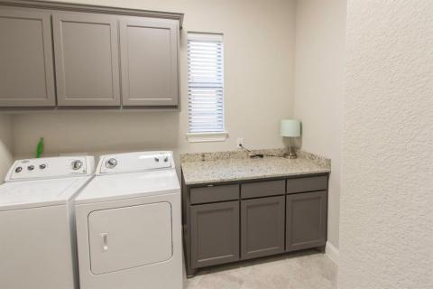 Large utility with lots of storage and folding counter