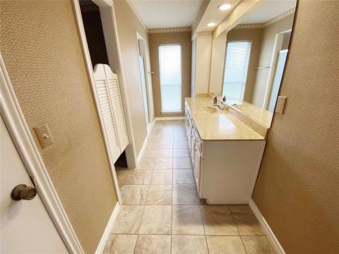 private master bath #2 - dual master baths are back to back with private entry from master bedroom