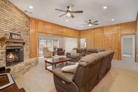 formal dining room currently used as office