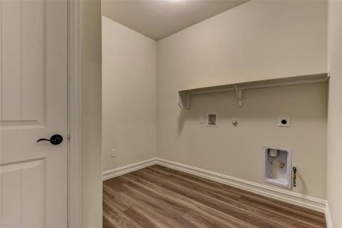 Large separate laundry area