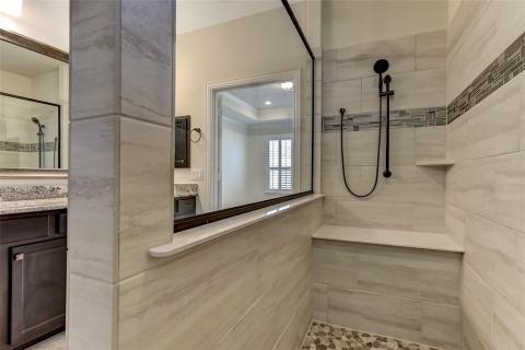 Massive walk in shower